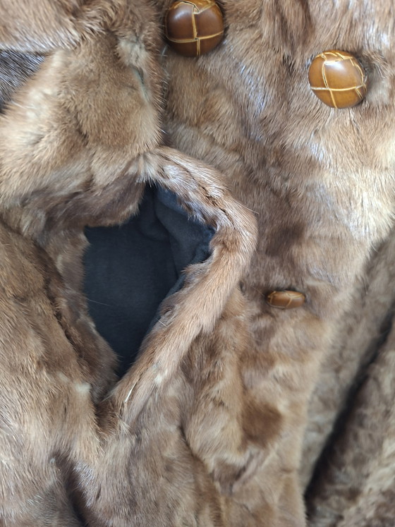 Image 1 of Nerts mantel, handgemaakt jaren 60/70