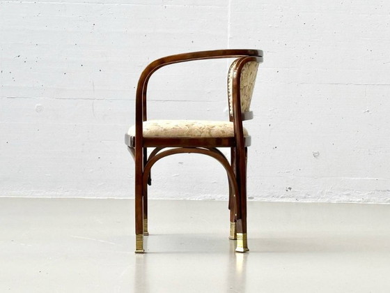 Image 1 of Poltrona modello 715 di Gustav Siegel per J. & J. Kohn del 1899 da Vienna