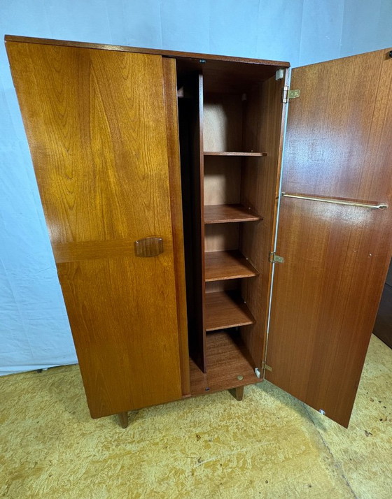 Armoire double vintage en teck Stonehill | Années 1960 | Design britannique du milieu du XXe siècle – Wood (photo 3 of 14)