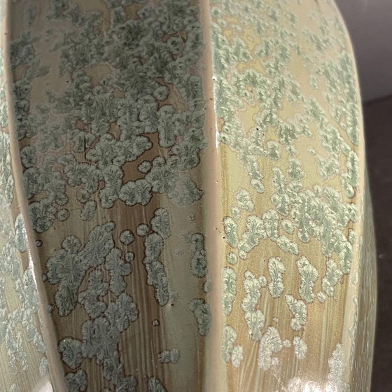 Vaso Esagonale Geometrico Art Déco N° 725 di Roger Guerin, 1935 – Vasi, Ceramic, Art Deco (photo 2 of 19)