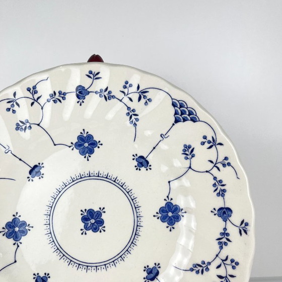 Image 1 of Set de 6 assiettes à dessert Myott Meakin, Angleterre, bleu