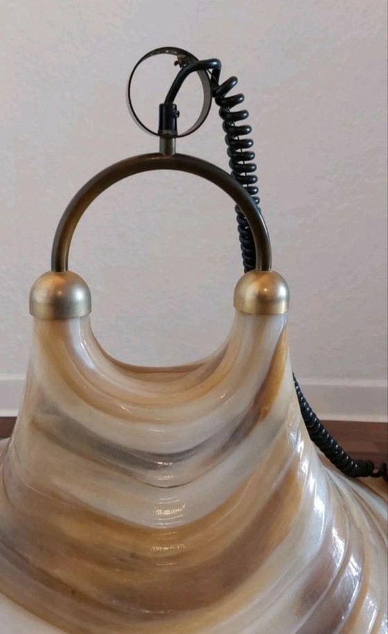 XXL Space Age hanglamp (64 cm) – Acryl – Verzamelobject uit de jaren 70, Mid Century – Hanglampen, Metal (photo 7 of 8)