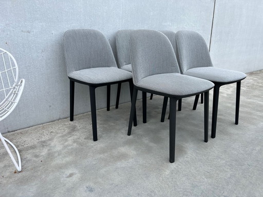 5 X Vitra Softshell Side Chairs