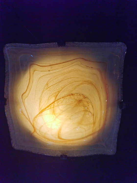 Image 1 of Aplique de Murano Graniglia naranja