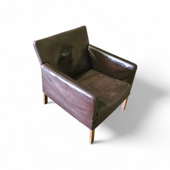 2 x Gerard van den Berg Coppola fauteuil lounge avec dossier flexible – Leather (photo 8 of 9)