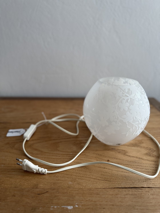 Image 1 of IKEA Knubbig retrolamp wit glas 18cm