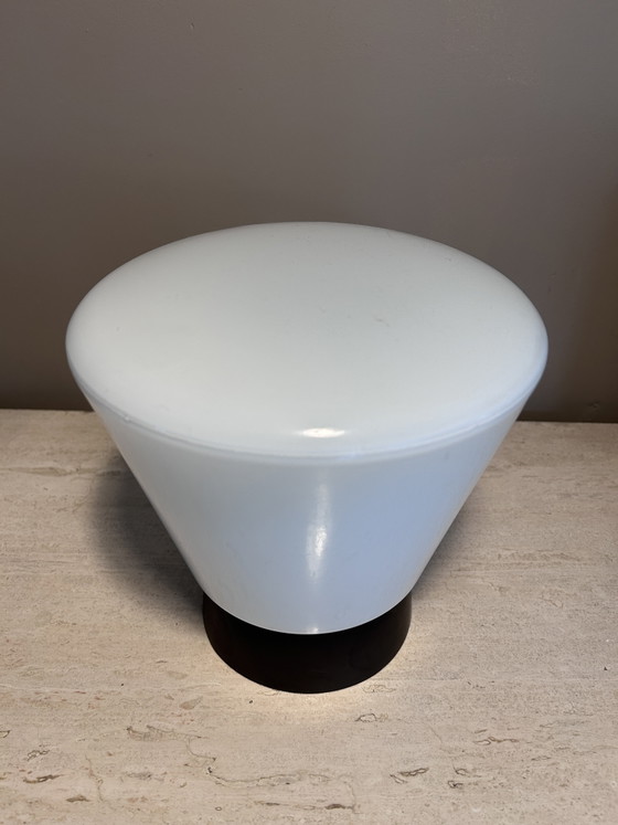 Lampada da Parete/Plafoniera Industriale Vintage Bauhaus – Plafoniere, Glass, Plastic (photo 3 of 6)