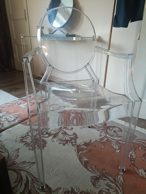 6 x Kartell Ghost Chairs