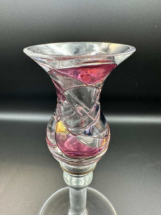 Image 1 of Lucka Glass Candlestick