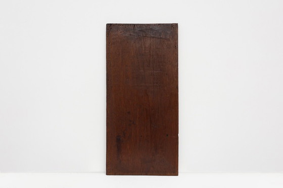 Image 1 of Panel gótico tallado en roble del siglo XVI, Francia