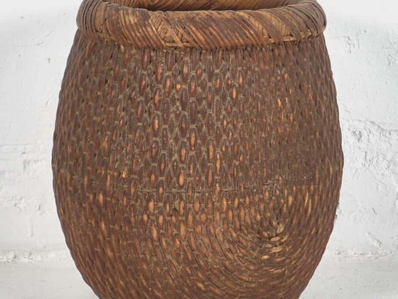 Antique fisherman basket (c.1900) #9 – Decorative Objects (photo 2 of 9)
