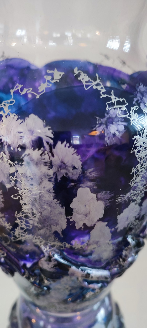 Image 1 of Grand vase vintage verre italien