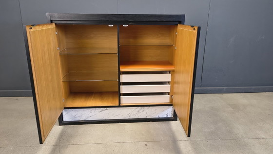 Image 1 of Mobile bar nero in stile brutalista, anni '70
