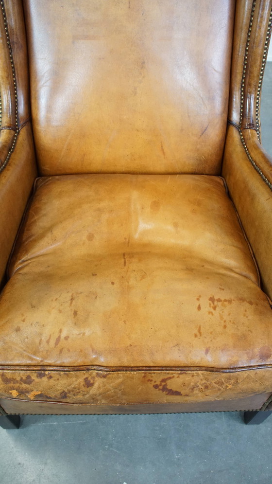 Image 1 of Vintage Schapenleren Fauteuil