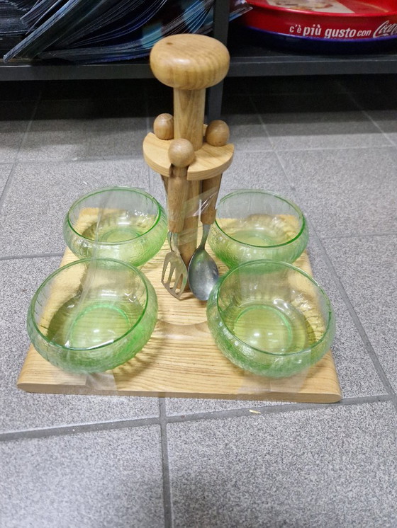 Image 1 of Artek – Alvar Aalto – Tischset – Holz und Glas