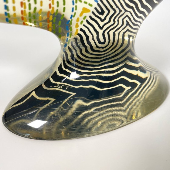 Image 1 of Abraham Palatnik Acrylique Coq Haan Figurine