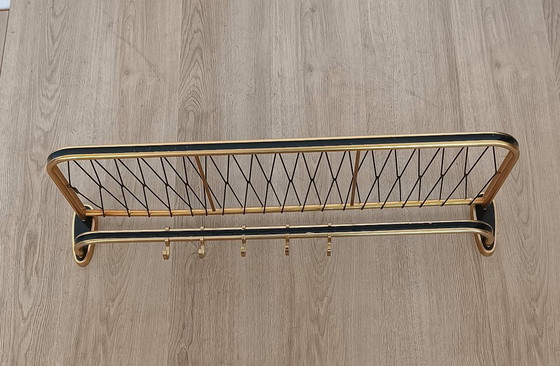 Image 1 of Fifties string coat rack with hat rack