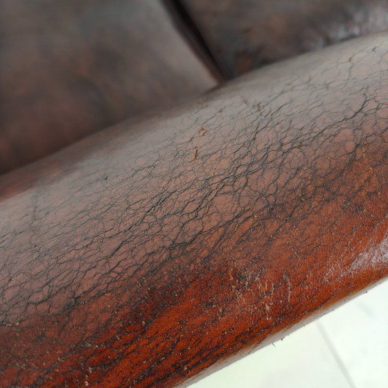 Image 1 of Panca da club Camelback in stile country dei primi del XX secolo