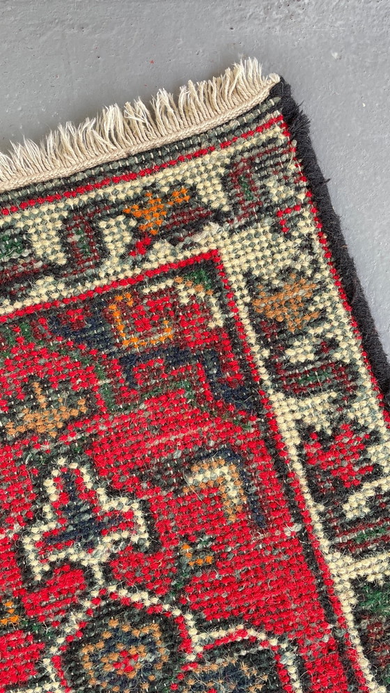 Image 1 of Vintage vloerkleed - 43cm x 68cm