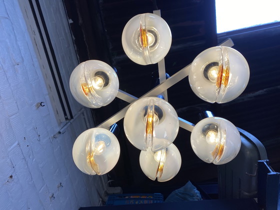 Image 1 of Lampe à suspension Mazzega Murano