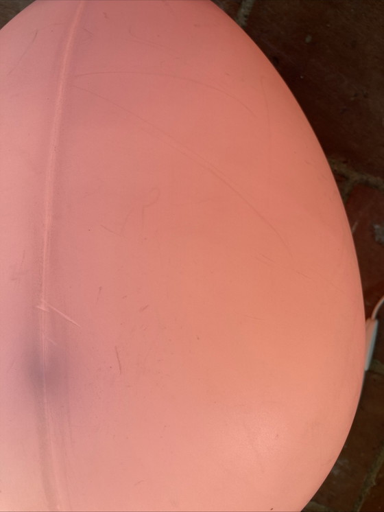 Image 1 of Roze Ballon Lamp Yves Christin Jaar 70/80
