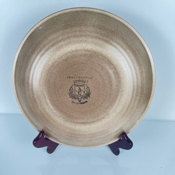 Image 1 of Set van 5 halfdiepe borden van Salins, 20e eeuw