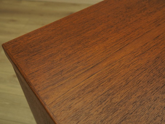 Teak Sideboard With Sliding Doors, Danish Modern Design From The 1960s – Wood (photo 14 of 25)