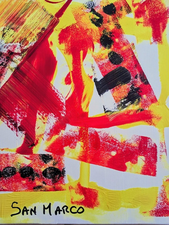 Image 1 of Enzo SAN MARCO - Rising Heat - Artist's painting