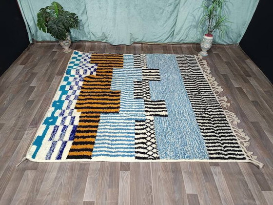 Prächtiger handgefertigter Teppich 200cm x 300cm – Teppiche & Läufer, Wool, Modern (photo 9 of 11)