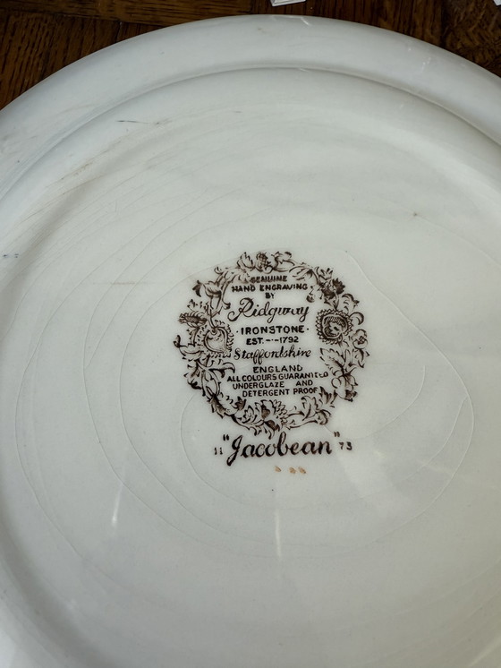 Image 1 of Assiettes Ridgway Jacobean