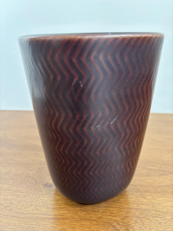 Vaso di Nils Thorsson per Royal Copenhagen, Danimarca, anni '60 – Vasi, Ceramica, Scandinavian (photo 7 of 11)