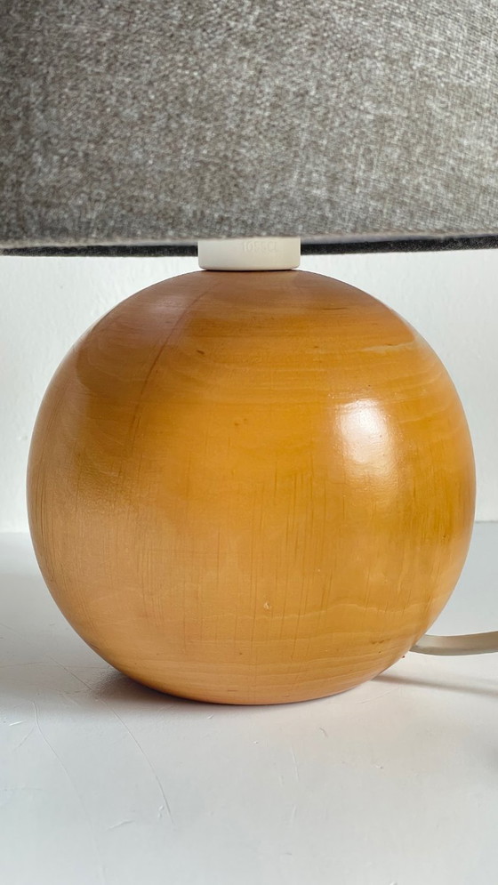 Image 1 of Metrolight Vintage Solid Wood Lamp