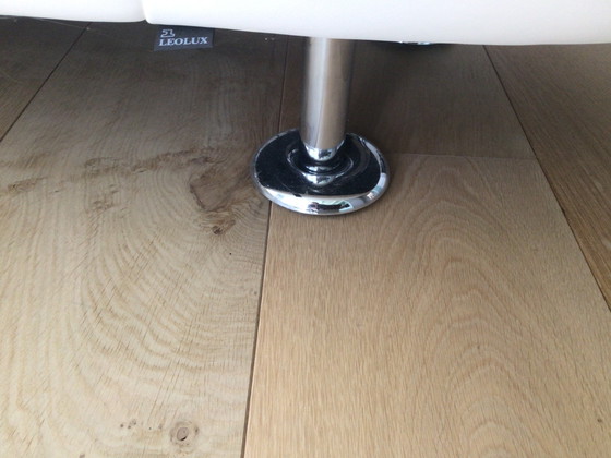 Image 1 of Leolux Kikko chaise longue, leather/fabric