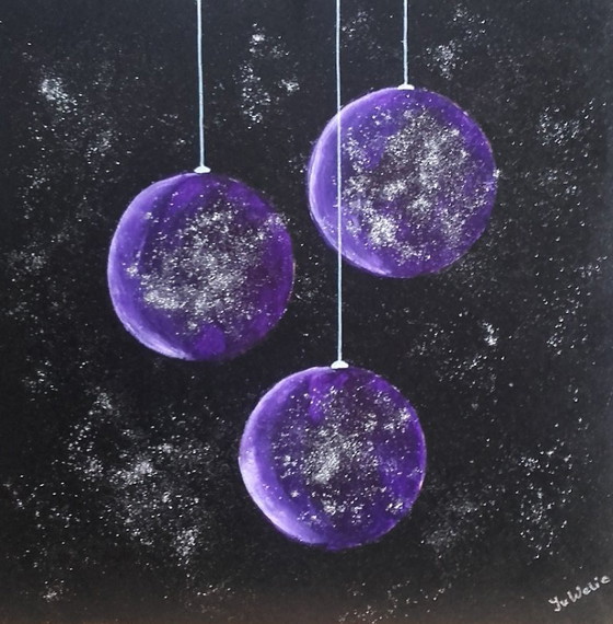 Image 1 of dipinto di Natale