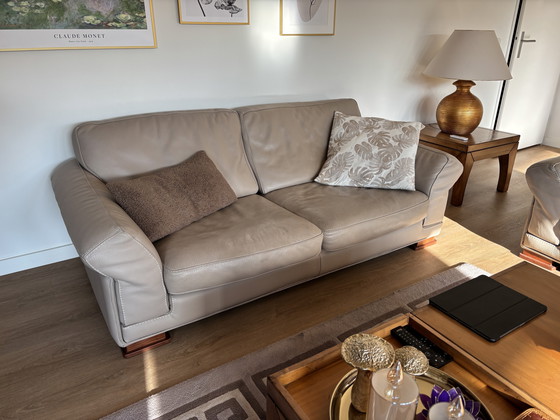 Image 1 of Design Roche Bobois, 2 Banken und 1 Hocker