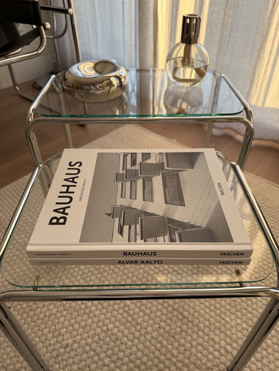 Image 1 of Tavolini in vetro vintage, anni '70