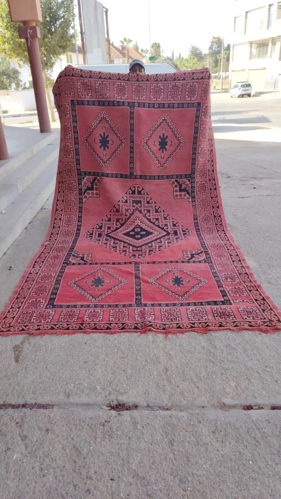 Image 1 of Handgeknoopt Berber kleed wol 343x190cm