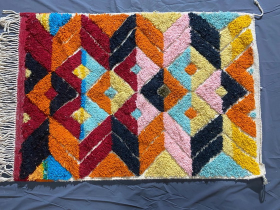 Natural handmade Moroccan rug 3 x 2 m – Rugs & carpets, Wool, Modern (photo 8 of 12)