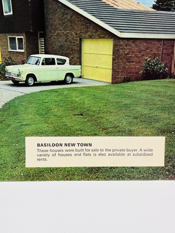 Image 1 of Set mit 9 Kartonfotos „Basildon New Town“