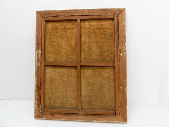 Image 1 of Peinture à l'huile originale représentant un nu féminin aux pivoines, signé G. Desvignes et daté 1944, École française, encadré