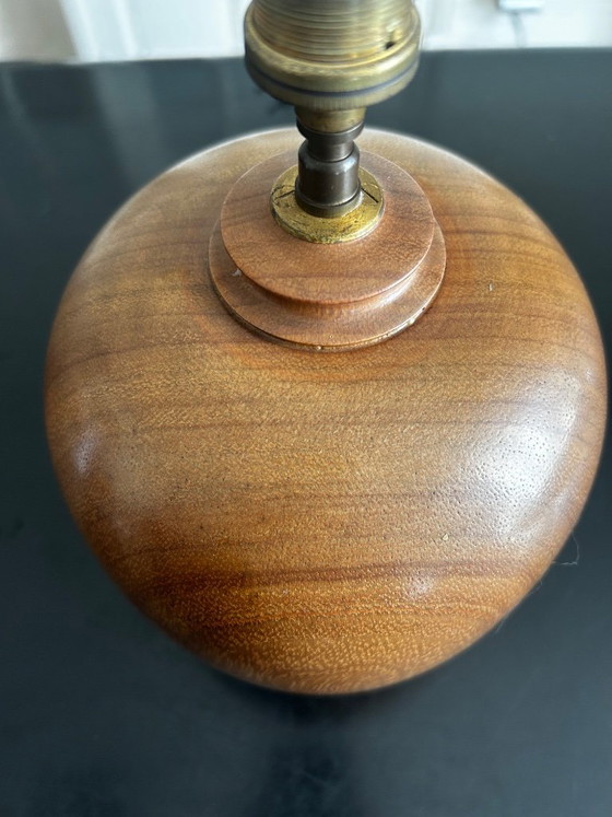 Houten lamp uit de jaren 60 – Tafellampen, Wood (photo 8 of 11)