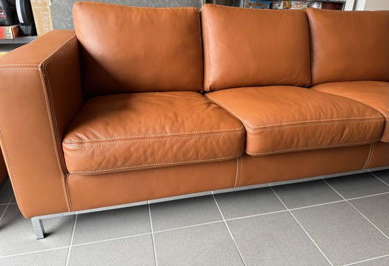 Image 1 of Divano con pouf, nuovo
