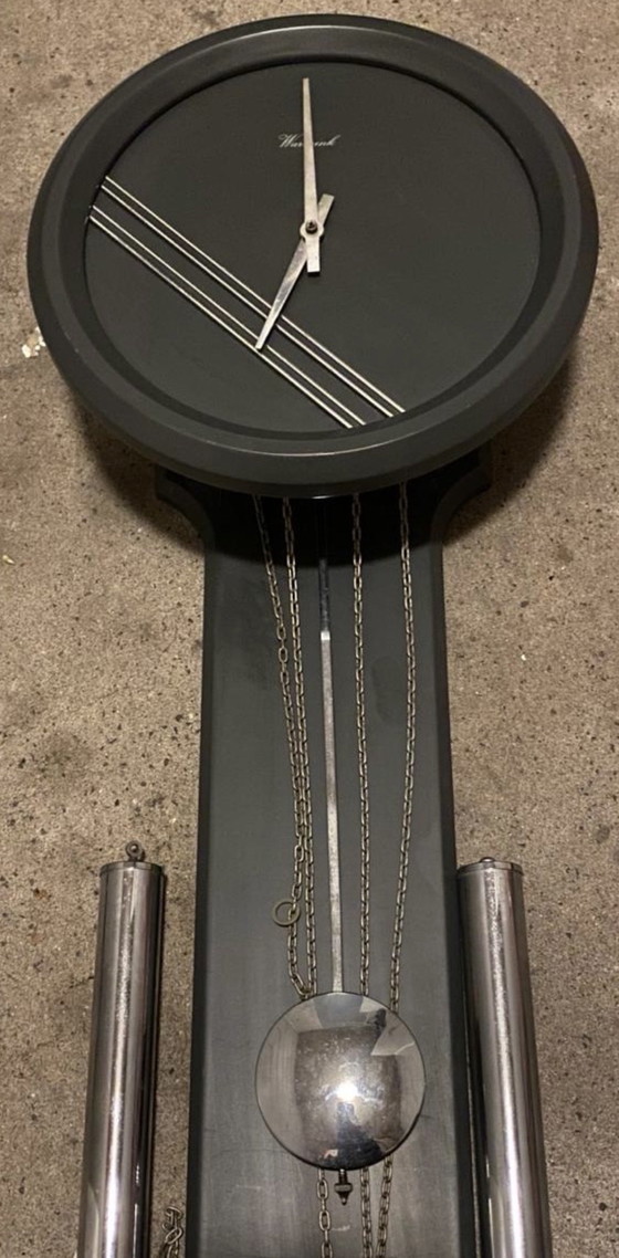 Image 1 of Warmink (Wuba) wandklok avec pendel et gewichten – Vintage