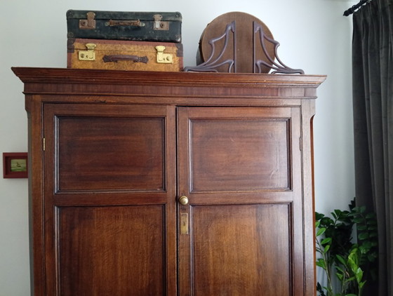 Armoire ancienne en chêne – Meubles de rangement, Wood, Brass (photo 4 of 20)