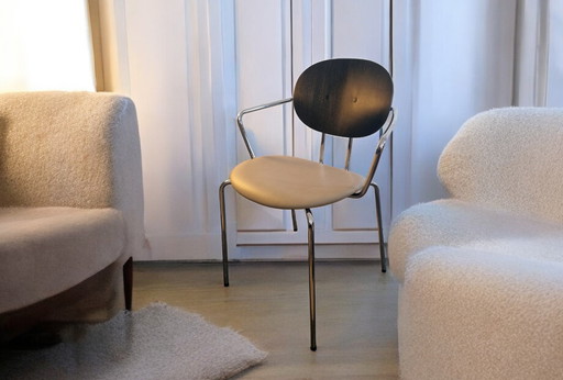 Armchair designed by Piet Hein in 1968 - Manufactured by Sibast Furniture