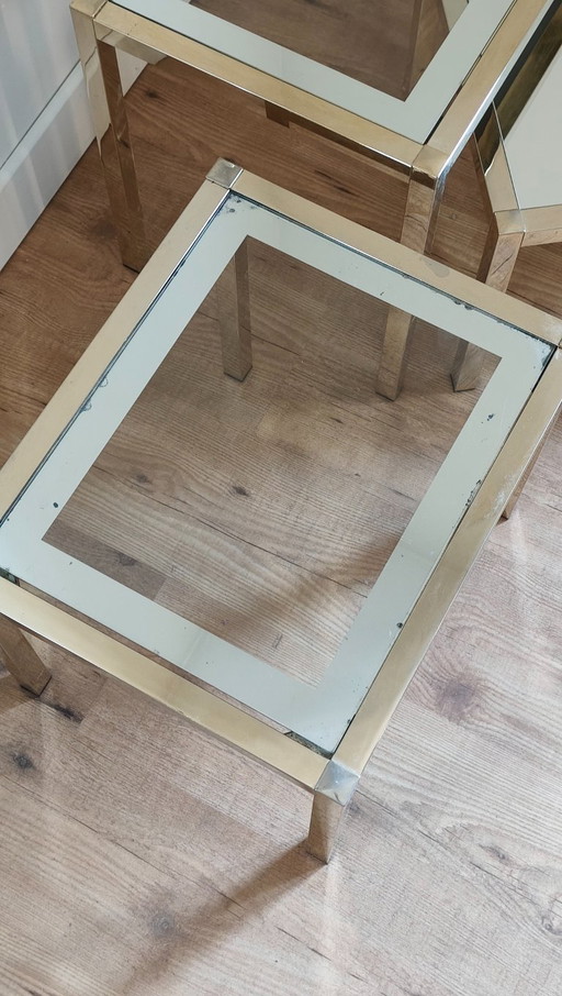 Trio of fully renovated nesting tables