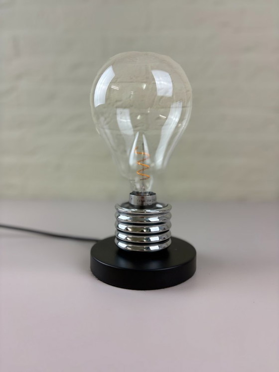 Image 1 of Light Bulb table lamp – Pop Art design, 1990s