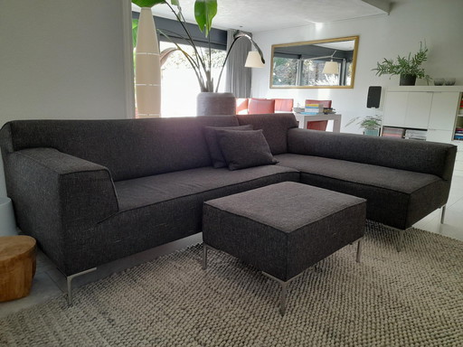 Bloq Corner Sofa Design On Stock (incl. pouf et coussins)