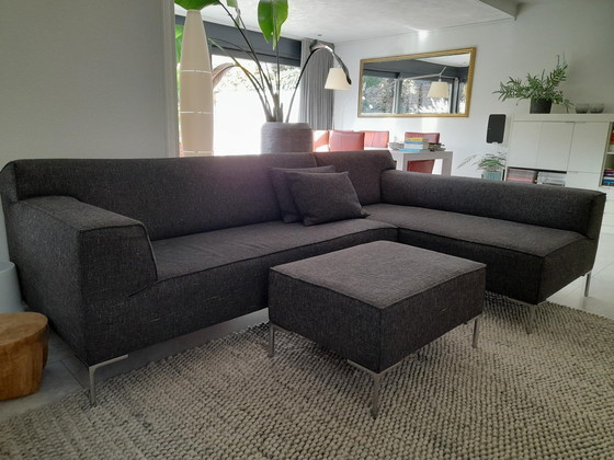 Image 1 of Bloq Ecksofa Design Vorrätig (inkl. Fußhocker und Kissen)