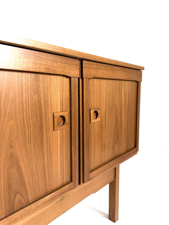 Image 1 of Vintage XL walnut sideboard, Royal Board Sweden ‘60